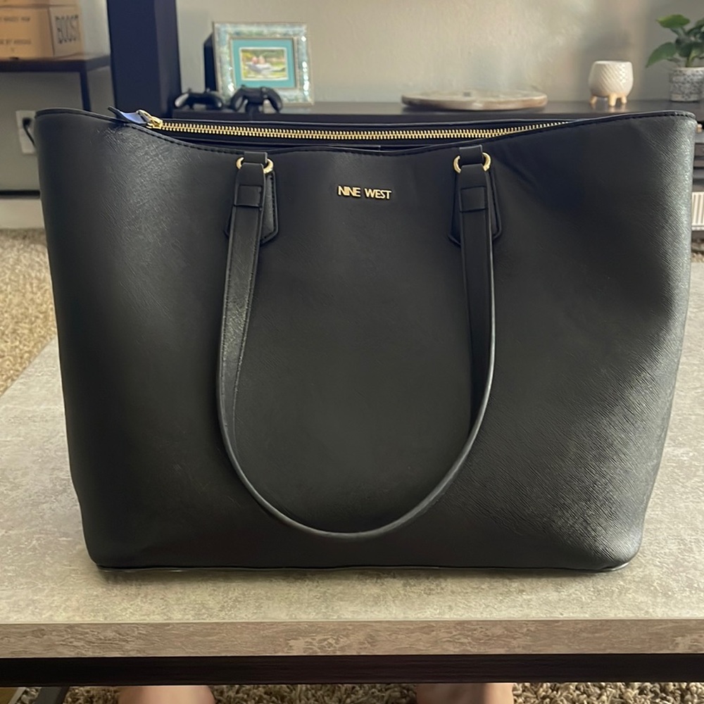 Nine West black tote/purse